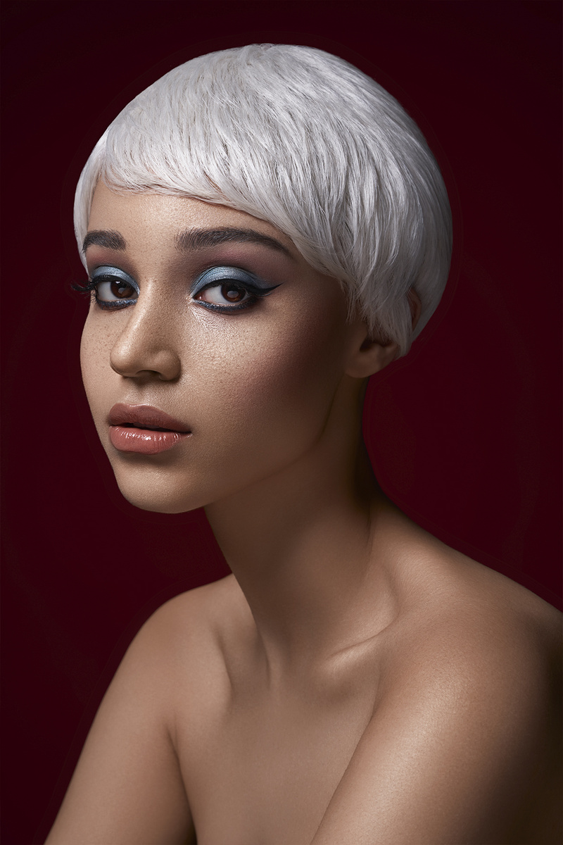 Female model photo shoot of Evora_retouch