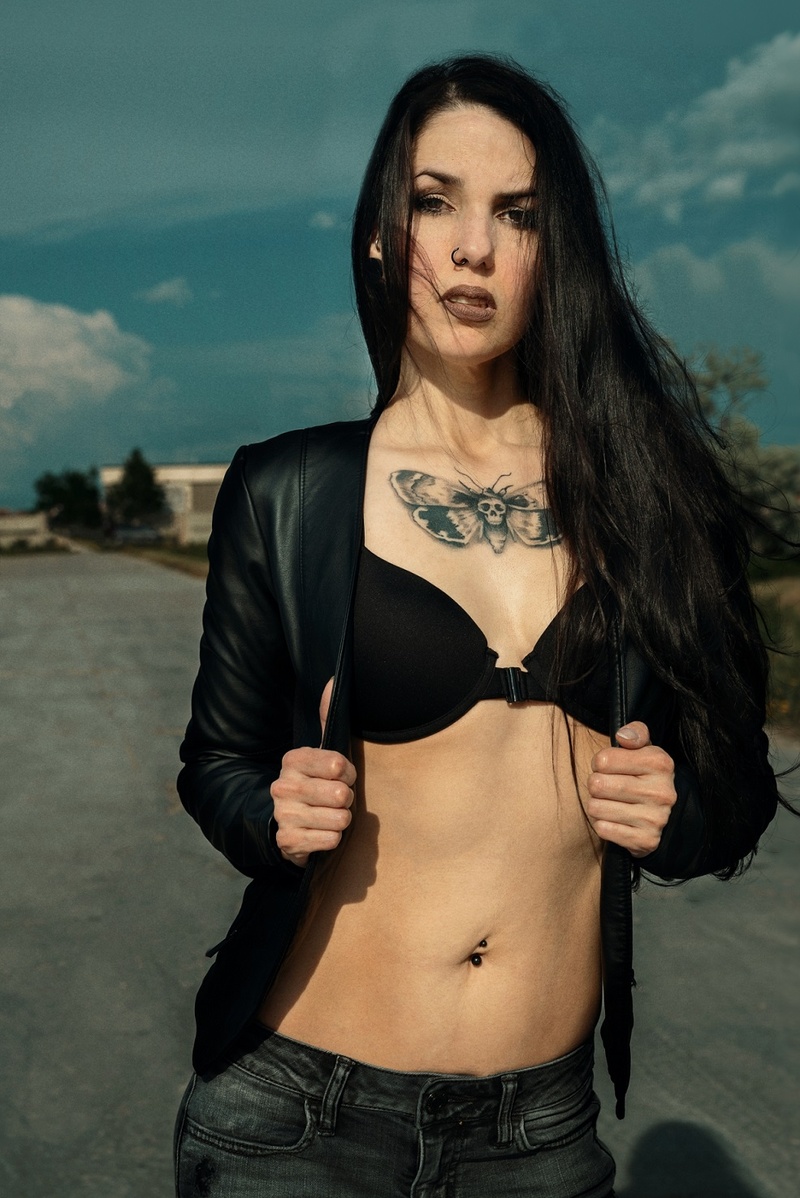Female model photo shoot of AntiSaint by Miguel-Angel ROMERO-R in Winnipeg Manitoba