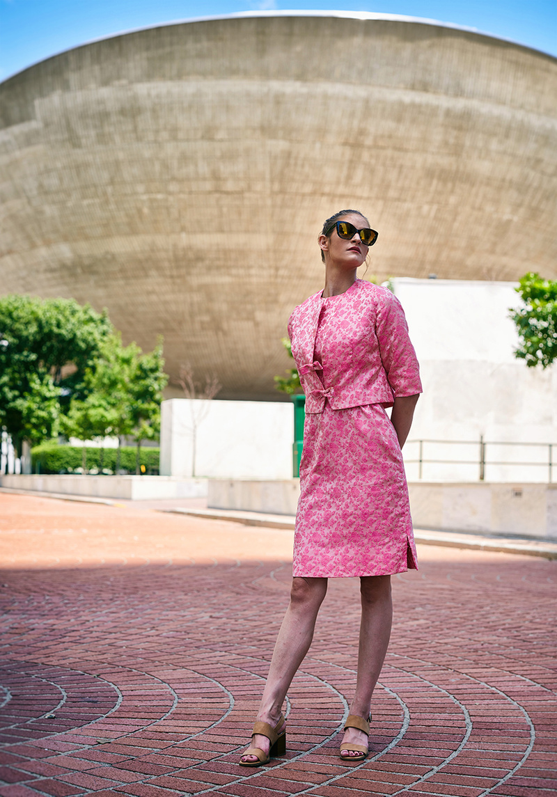 Female model photo shoot of Courtney M Cross by Dan Howell in Empire State Plaza