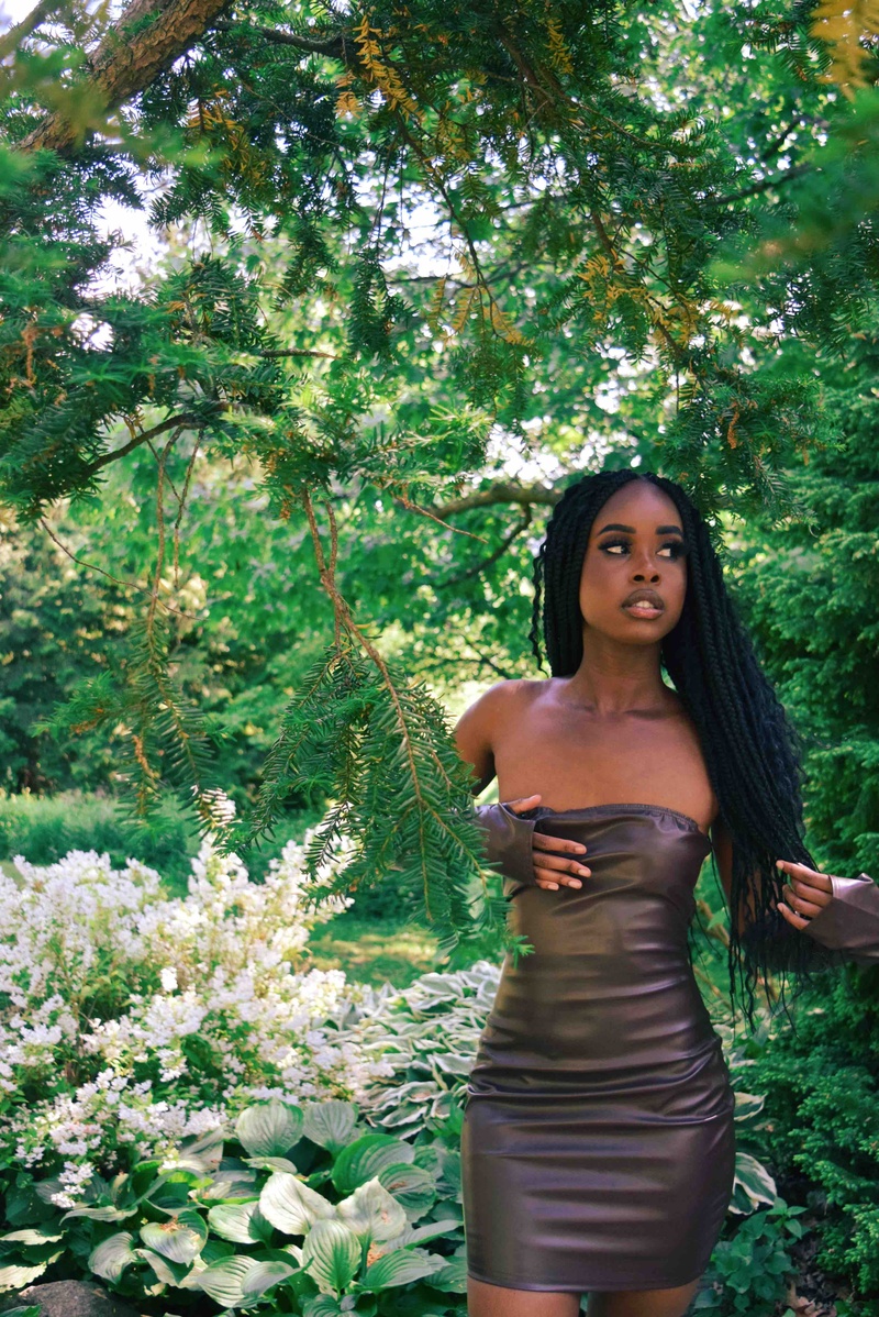 Female model photo shoot of Lily Frimpong in High Park