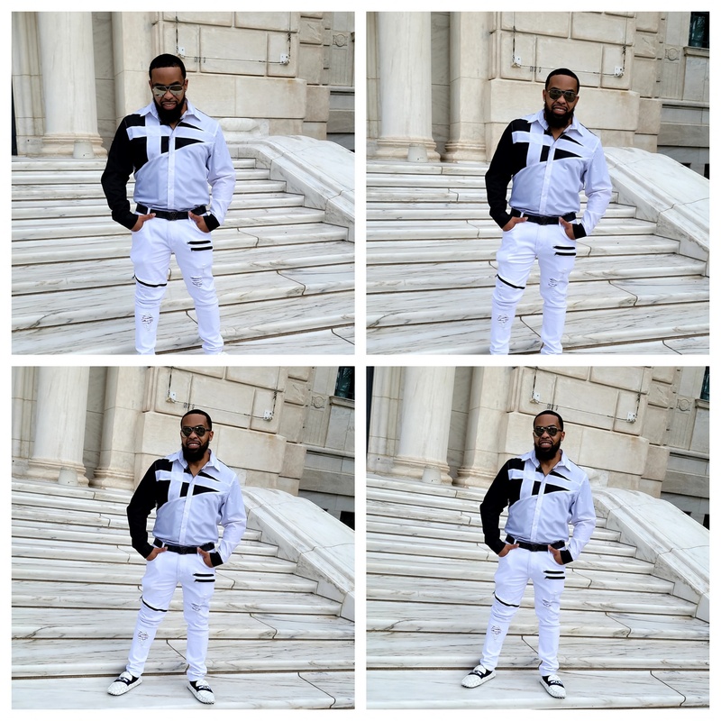 Male model photo shoot of MrCleare in Downtown Detroit