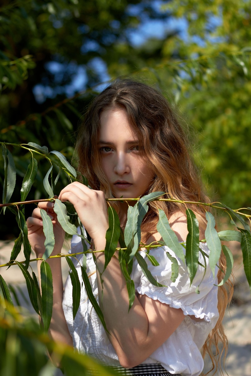 Female model photo shoot of rozefirka in Trukhaniv Island, Kyiv