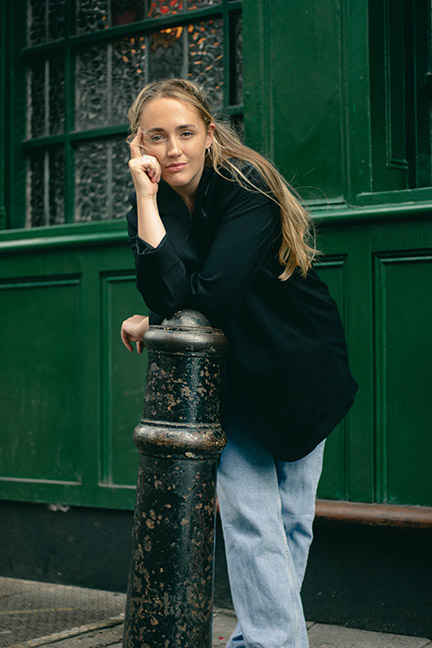 Female model photo shoot of Char Dormoy in London