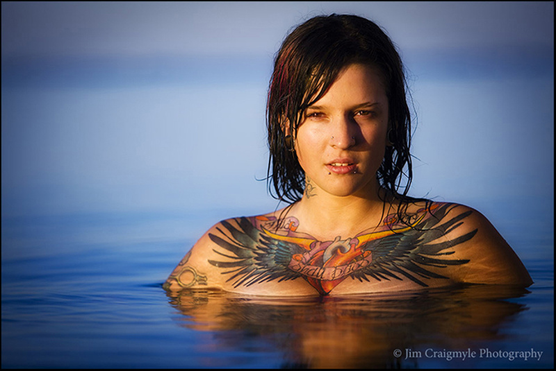 Male and Female model photo shoot of Jim Craigmyle  and Pandaaa in Lake Simcoe