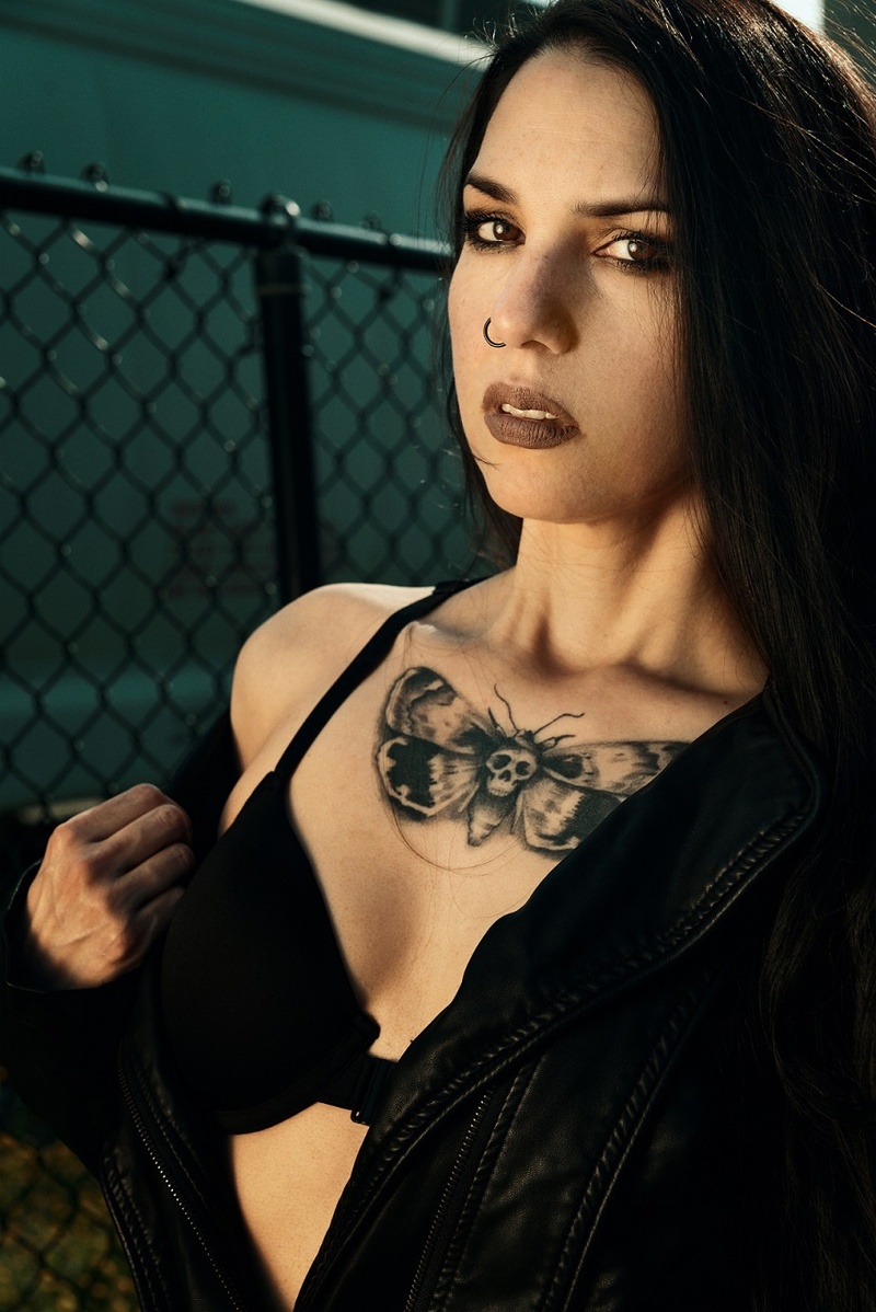 Female model photo shoot of AntiSaint by Miguel-Angel ROMERO-R