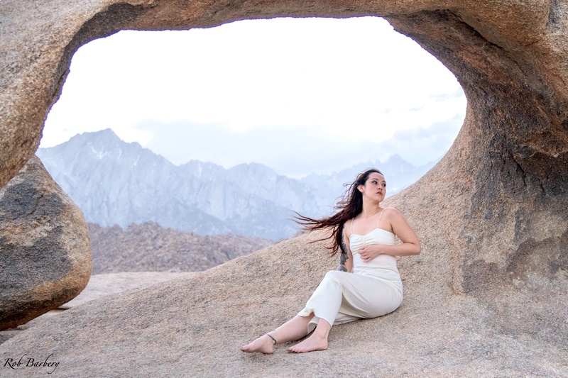 Male model photo shoot of Rob Barbery Photography in Alabama Hills