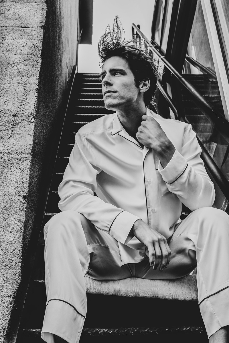 Male model photo shoot of Charlie McElveen in New York