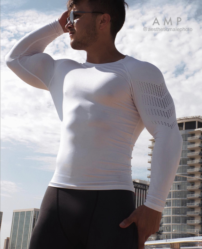 Male model photo shoot of Jason M Garcia in Downtown Long Beach, CA