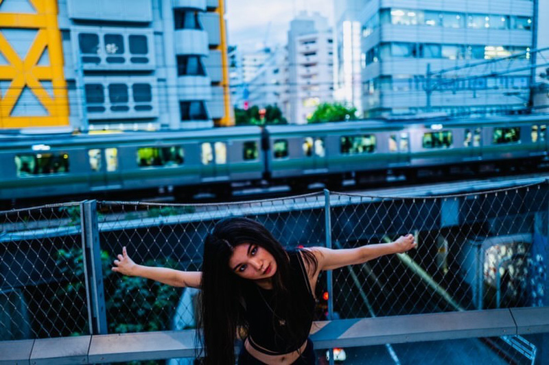 Female model photo shoot of Ayaka_Tokyo in Shibuya Tokyo