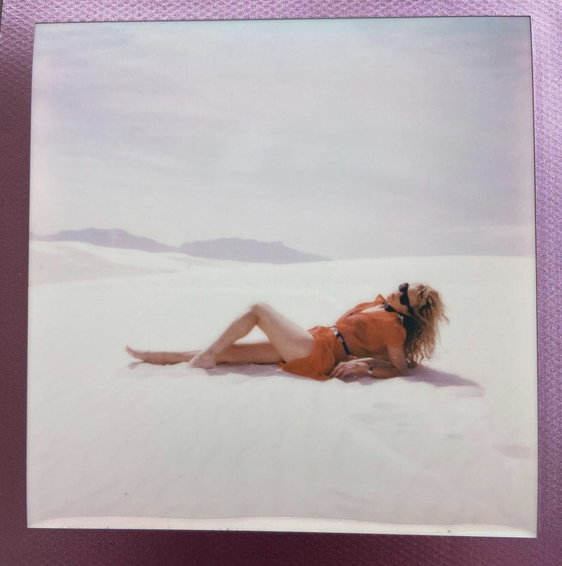 Female model photo shoot of GeorgieS in White Sands, New Mexico