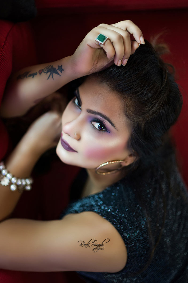 Female model photo shoot of IndiaPriya by Rink Singh