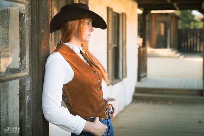 Female model photo shoot of Megan of Troy by Mark Edwards in Paramount Ranch