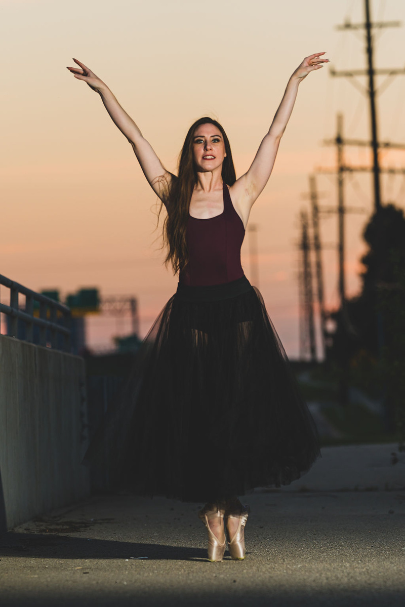 Female model photo shoot of Dance Teacher
