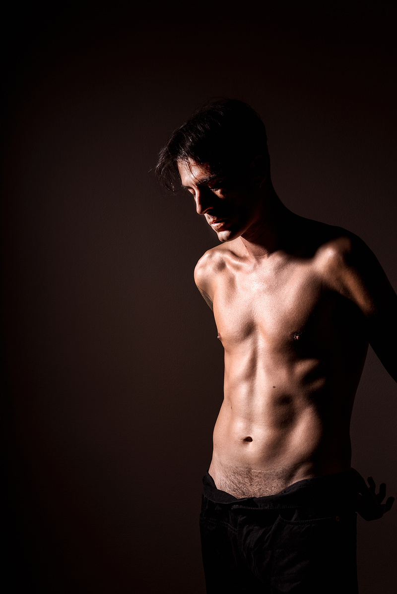 Male model photo shoot of gabrieledessi_art