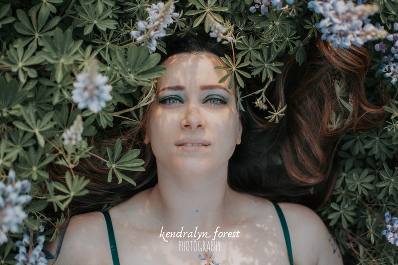 Female model photo shoot of Kendralyn Forest