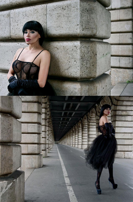 Female model photo shoot of Silvia Demeyer by Thomas smith fulford in PARIS FRANCE