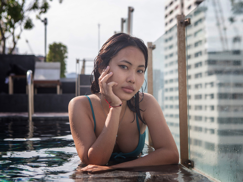 Female model photo shoot of suthidadileis by David S April in Bangkok, Thailand