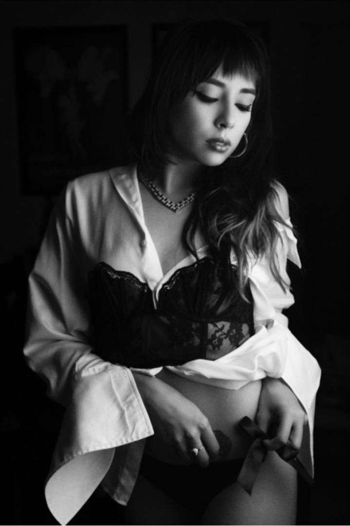 Female model photo shoot of Lotus_Too by J  Camera