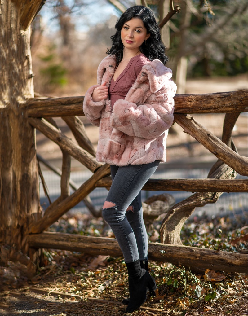 Female model photo shoot of Nadia_Belaouchi in NYC