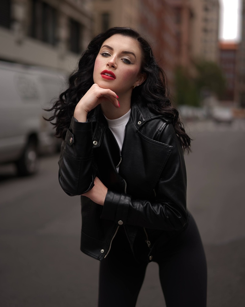 Female model photo shoot of Nadia_Belaouchi in NYC