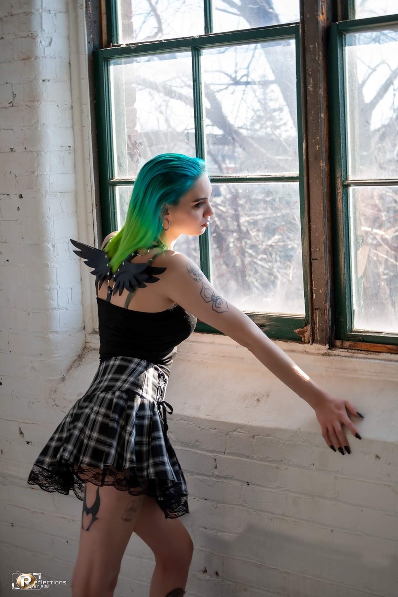 Female model photo shoot of PunkBunny in Dayton Ohio