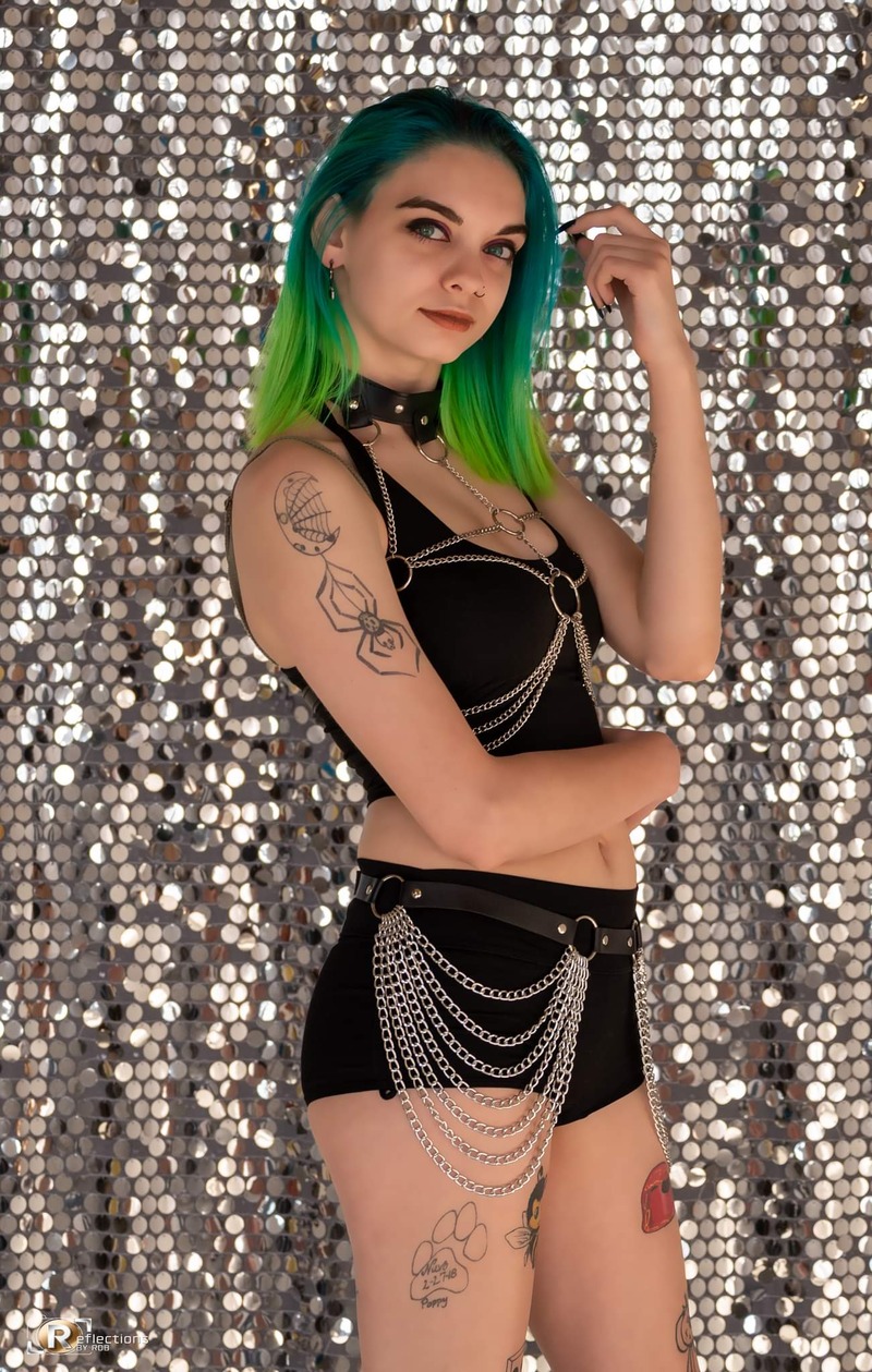 Female model photo shoot of PunkBunny in Dayton Ohio