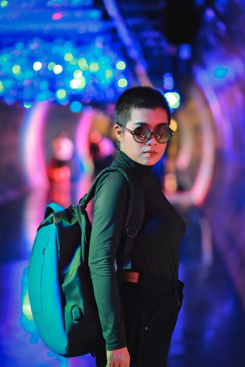 Female model photo shoot of Pitchy in Bkk