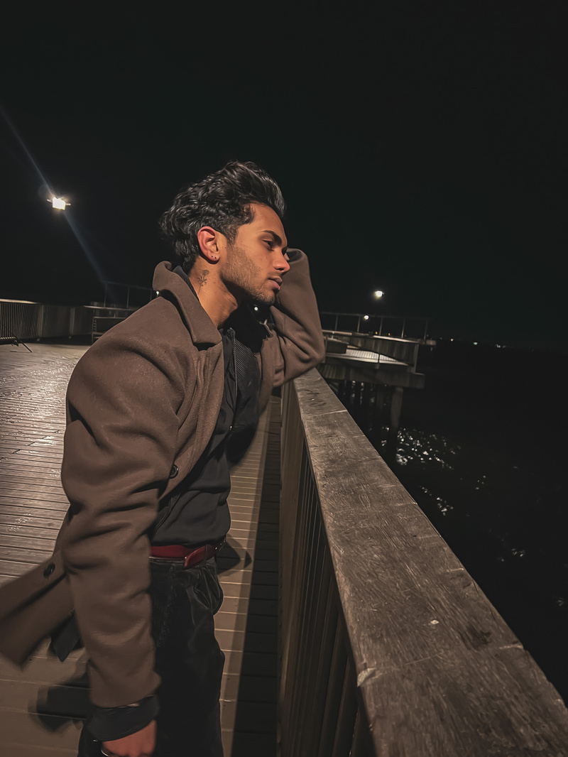 Male model photo shoot of iamdkr in Coney Island