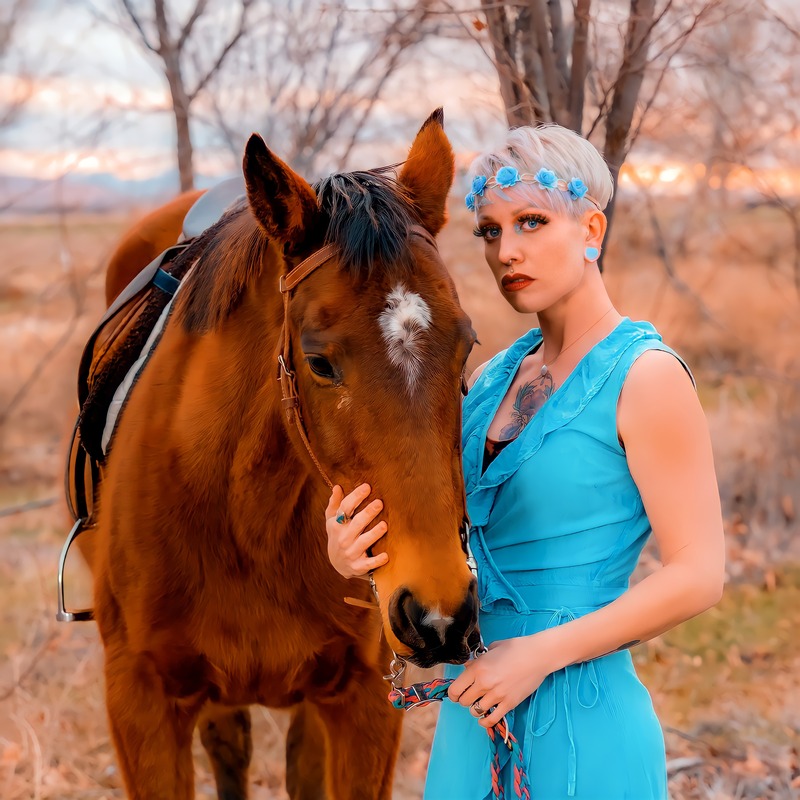 Female model photo shoot of Opal Austell in St. George, Utah