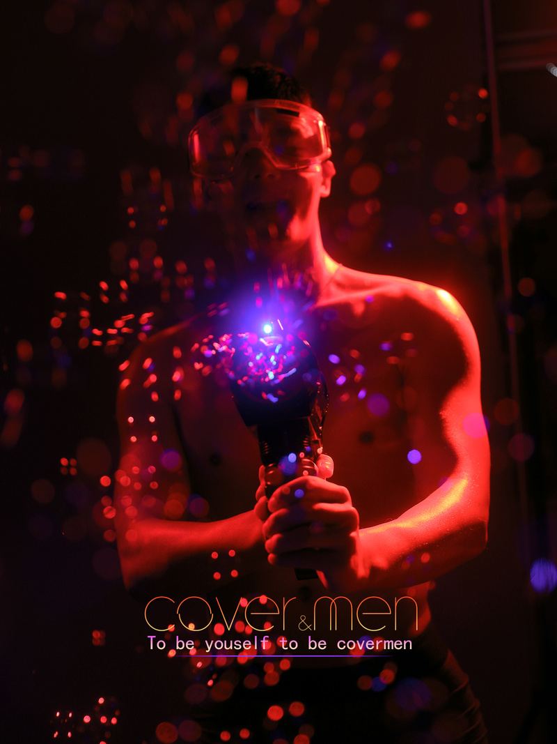Male model photo shoot of Covermen lightroom