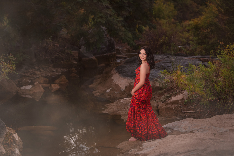 Female model photo shoot of Lisa J Green in Wichita Mts, Oklahoma