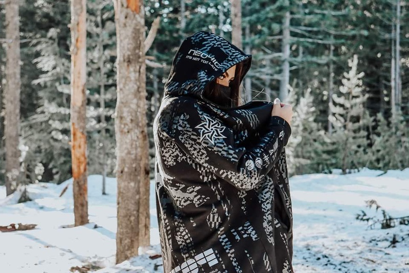 Female model photo shoot of Captured Chaos Photo in Trillium Lake, OR