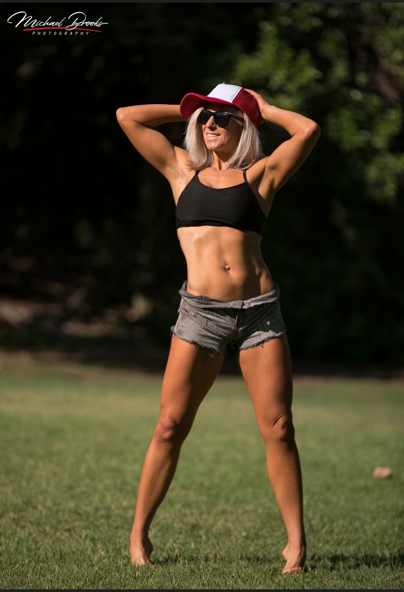 Female model photo shoot of Fit Blonde Chick