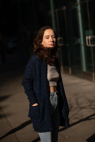 Female model photo shoot of Zoe Dimaculangan in San Francisco