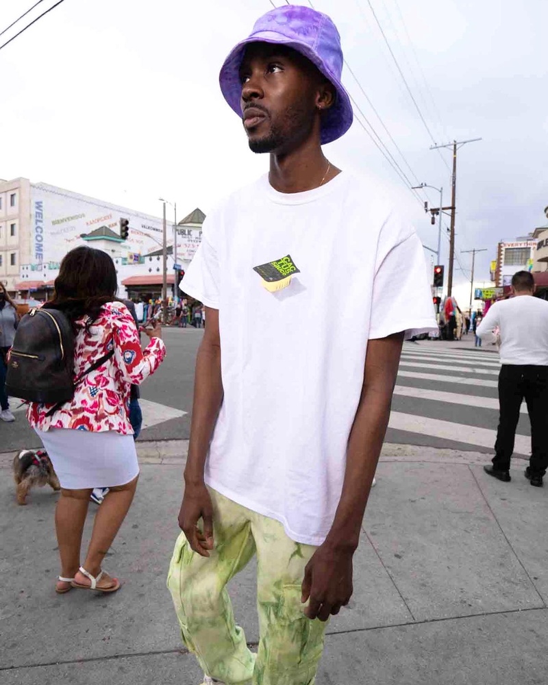 Male model photo shoot of Mylesdjones in Downtown Los Angeles