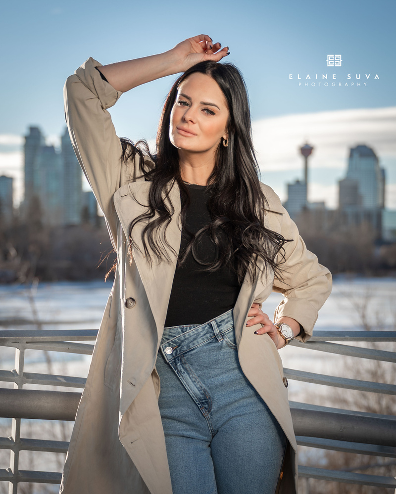 Female model photo shoot of elasuva in Calgary