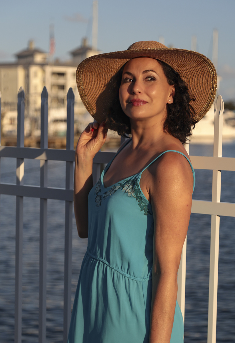 Female model photo shoot of valerievaldez by US-Photography in melbourne harbor, Fl.