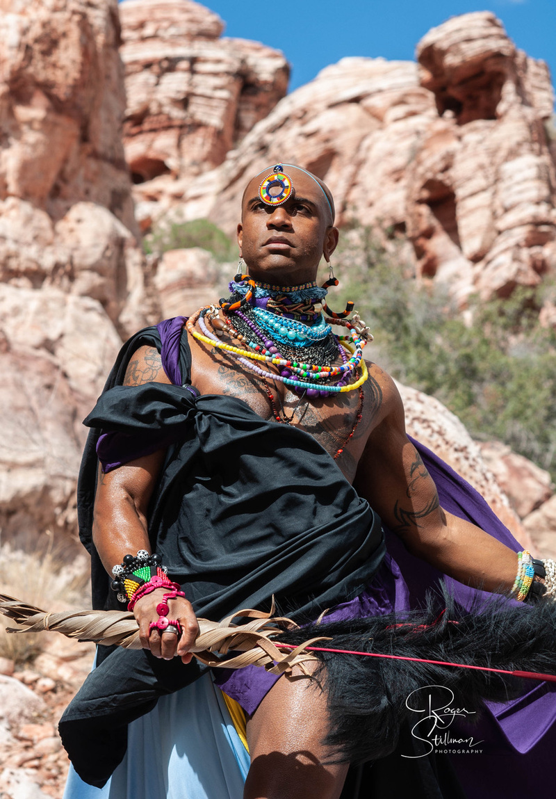 Male model photo shoot of Stillman Photography in Calico Canyon near Las Vegas, NV