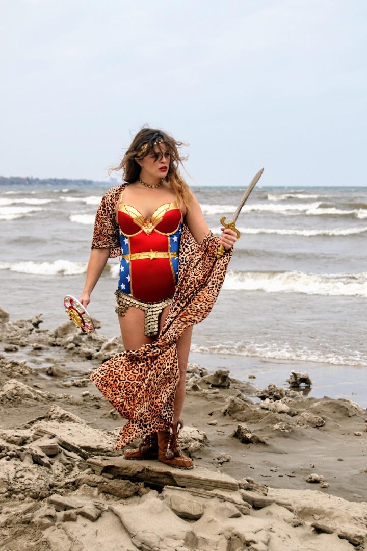 Female model photo shoot of Celestial Siren by snipershot77 in Burlington beach