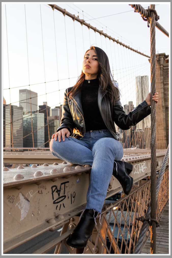 Male model photo shoot of christianseas in Brooklyn Bridge, New York
