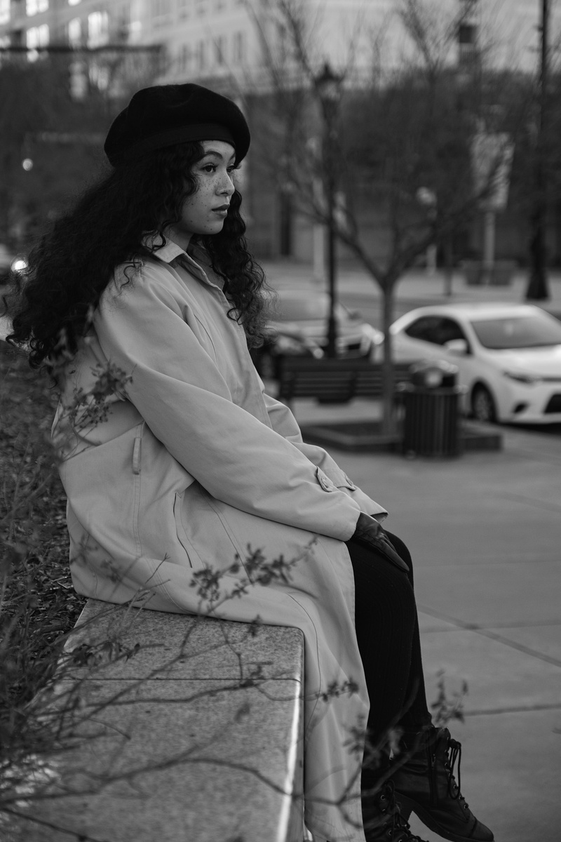 Female model photo shoot of I go by Mulan