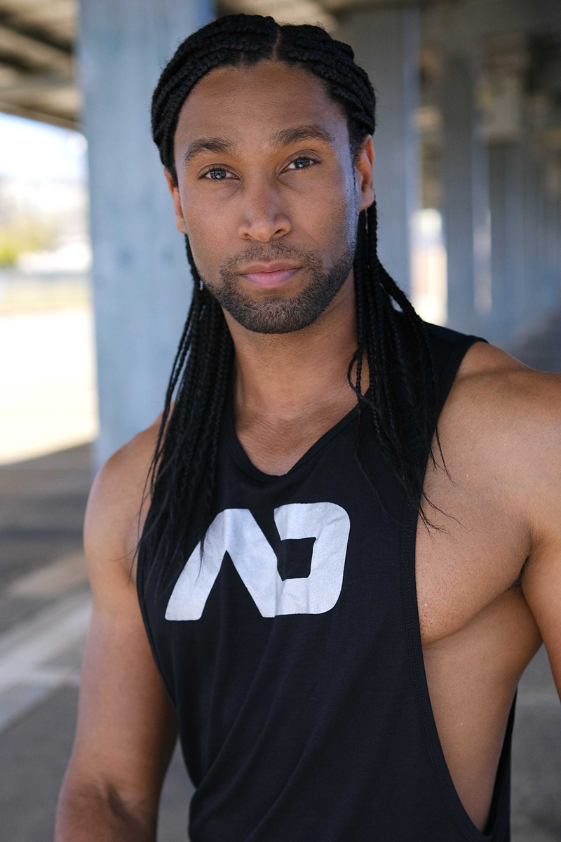 Male model photo shoot of Navaris Darson by Zero Dean in Escondido, California