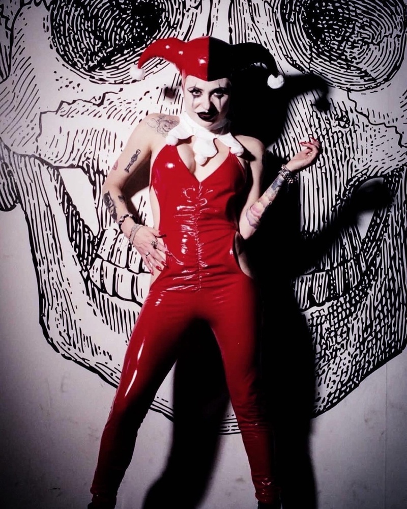 Female model photo shoot of Thee Harley Quinn by Ashton Charles in Los Angeles