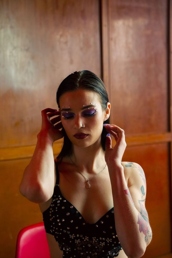 Female model photo shoot of Ashley_Cummings