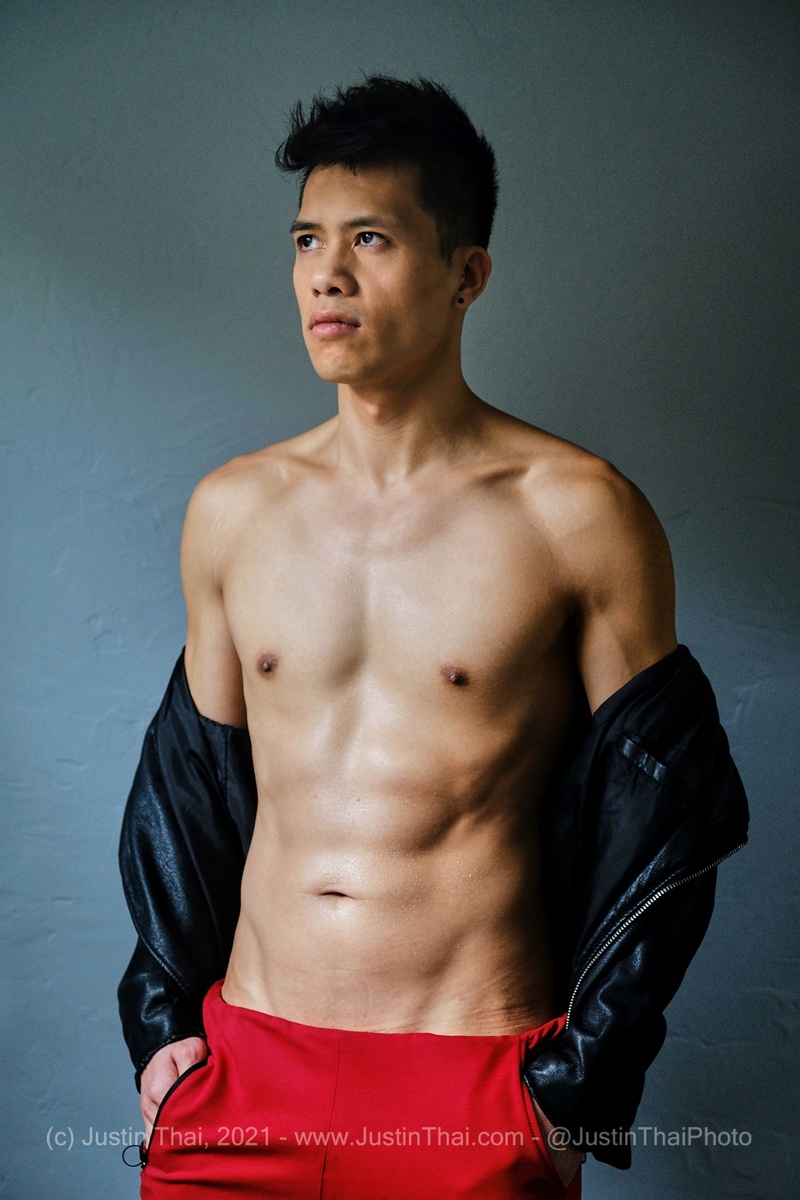 Male model photo shoot of SeanzyT by Justin Thai in San Francisco