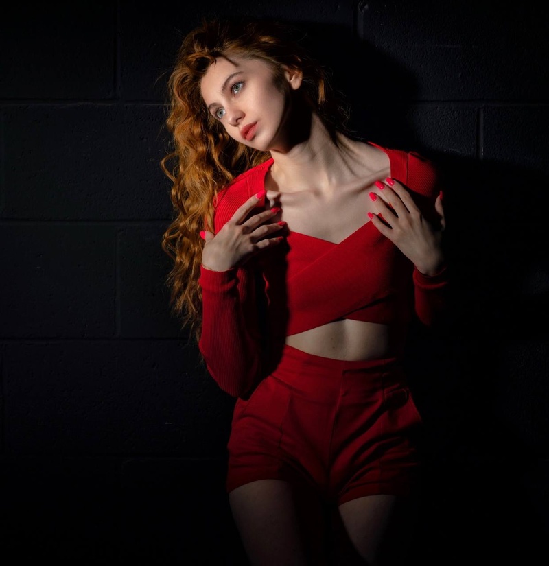 Female model photo shoot of Kamilla Alicova by Rick Rush