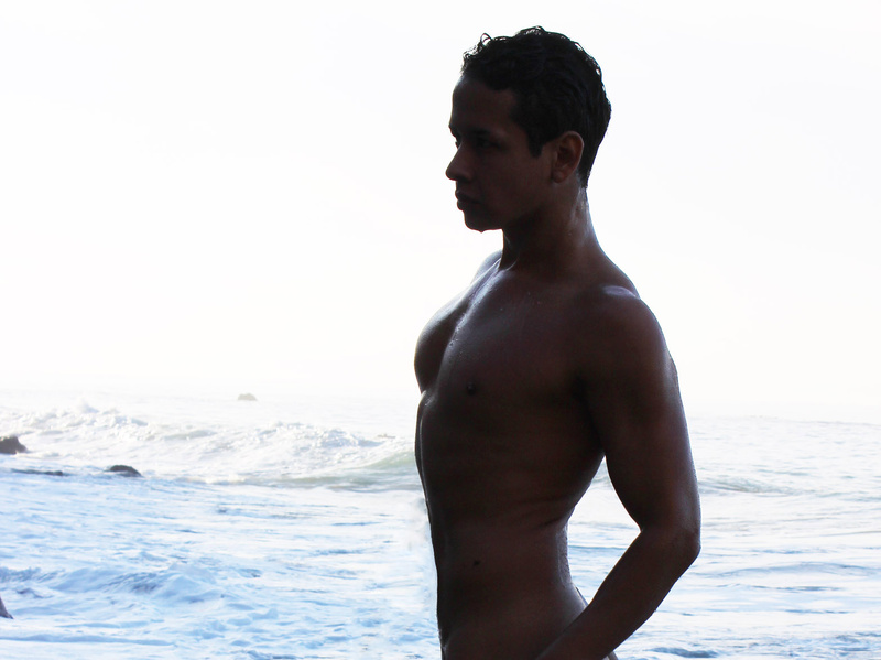 Male model photo shoot of Joseph Garcia in Malibu, California
