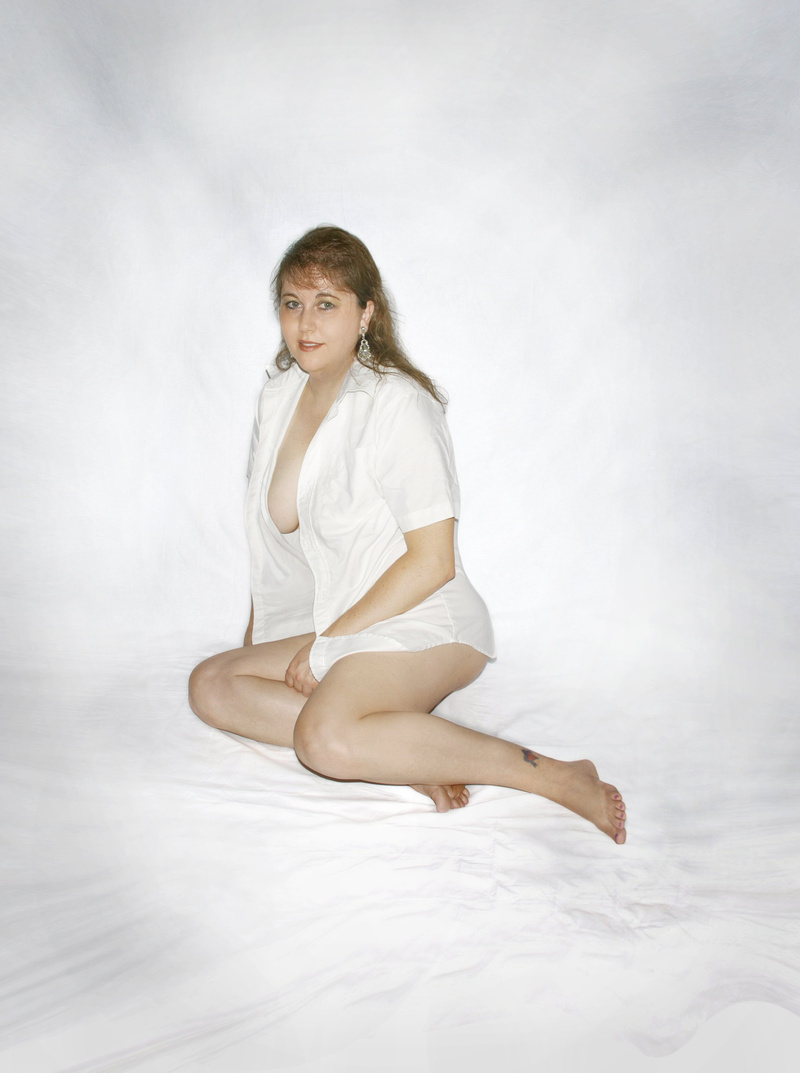Female model photo shoot of Magenta Haze
