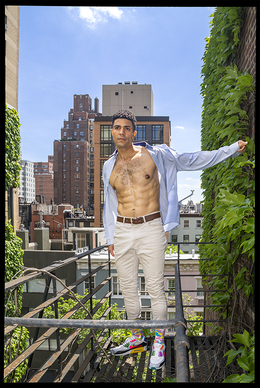 Male model photo shoot of Creative Dilettante in NYC
