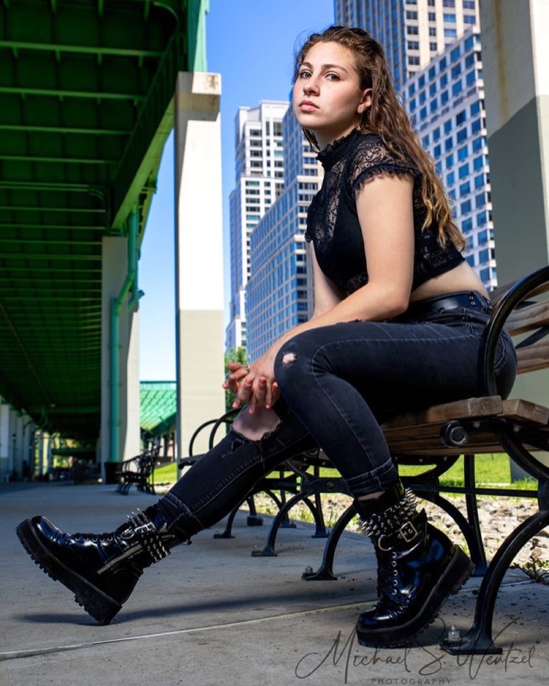 Female model photo shoot of Livv Carter in Brooklyn NYC